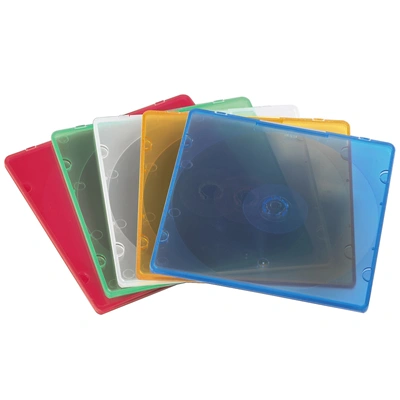 Hama CD Slim Box PP 20 Pcs Pack Coloured HAMA B2C Foto Video