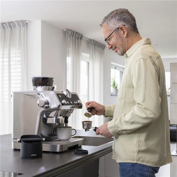 Xavax Barista tamper na kávu s podložkou, 51 mm, nerez (rozbalený)