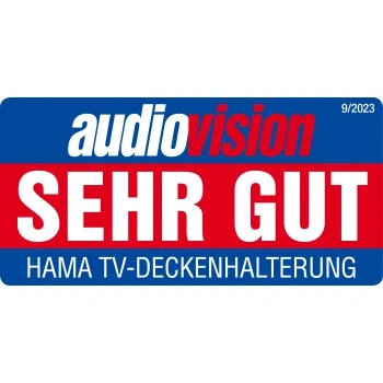 Hama stropní držák TV, 60-69 cm, 400x400, sklopný, otočný