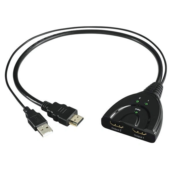 Hama HDMI rozbočovač 1x2 (rozbalený)