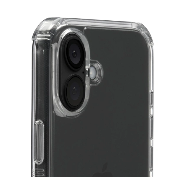 Hama Extreme Protect, kryt pro Apple iPhone 16, materiál D3O, nežloutne, průhledný