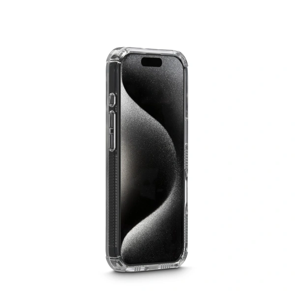 Hama Extreme Protect, kryt pro Apple iPhone 16 Pro, materiál D3O, nežloutne, průhledný