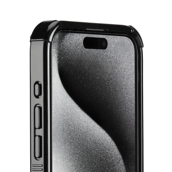 Hama Extreme Protect, kryt pro Apple iPhone 16 Pro, materiál D3O®, průhledný černý