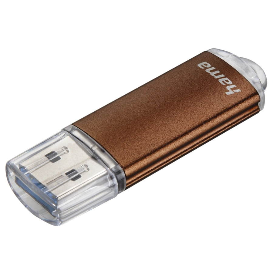 Hama FleshPen Laeta, USB 3.0, 32 GB, 70 MB/s, hnědá