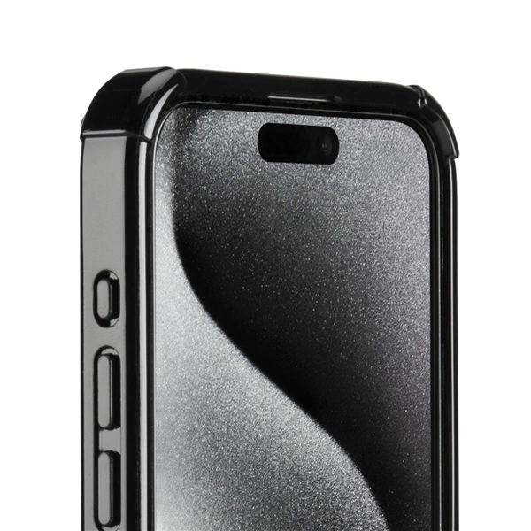 Hama Extreme Protect, kryt pro Apple iPhone 16 Pro Max, materiál D3O®, průhledný černý