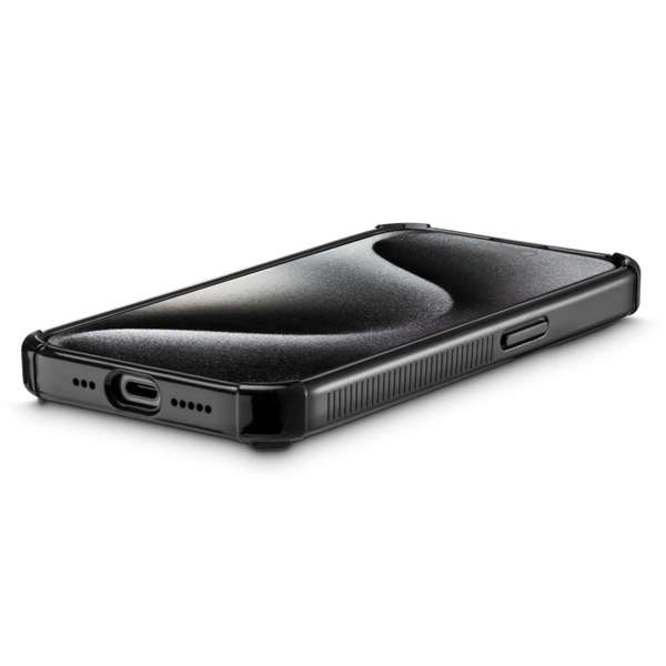 Hama Extreme Protect MagCase, kryt pro Apple iPhone 15, magnetický, D3O, MagSafe kompatibilní, černý