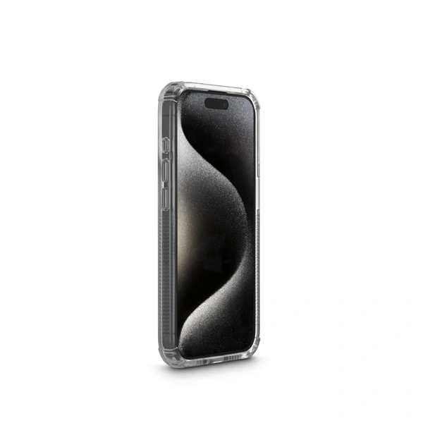 Hama Extreme Protect, kryt pro Apple iPhone 15 Pro, materiál D3O, nežloutne, průhledná