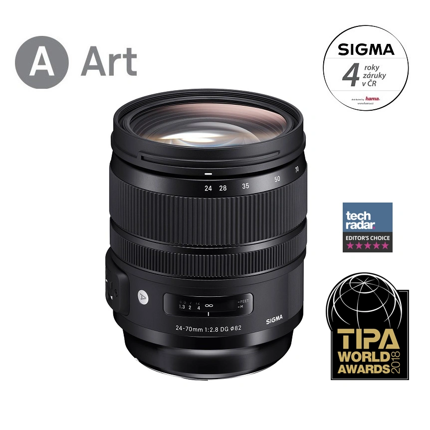 SIGMA 24-70mm F2.8 DG OS HSM Art pro Canon EF (bazar)