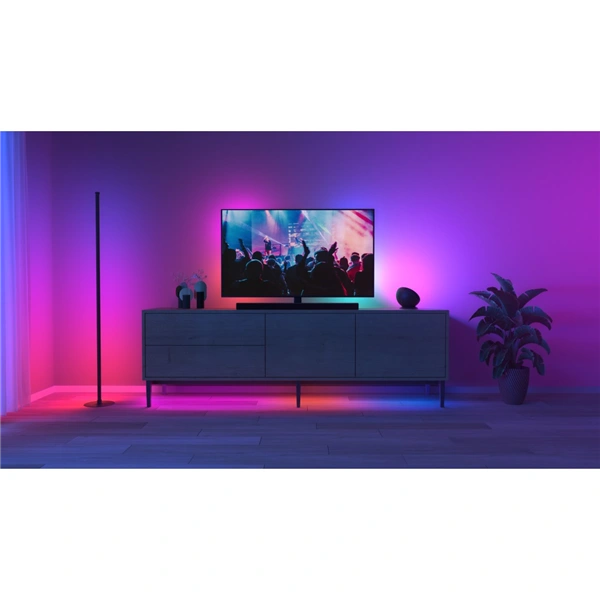 Hama SMART stojací rohová RGB LED lampa s hudebním senzorem, 153 cm (rozbalený)