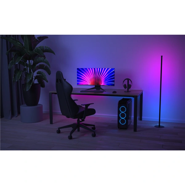 Hama SMART stojací rohová RGB LED lampa s hudebním senzorem, 153 cm (rozbalený)