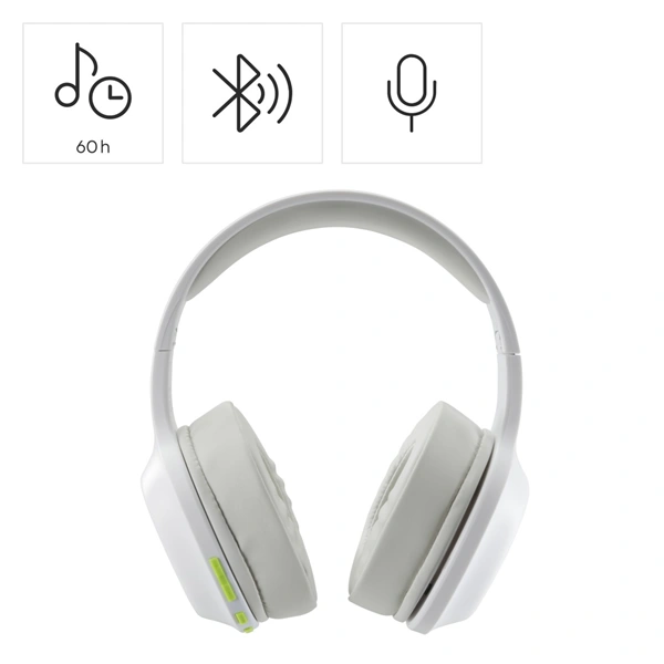 Hama Bluetooth sluchátka Spirit Calypso II, uzavřená, bílá