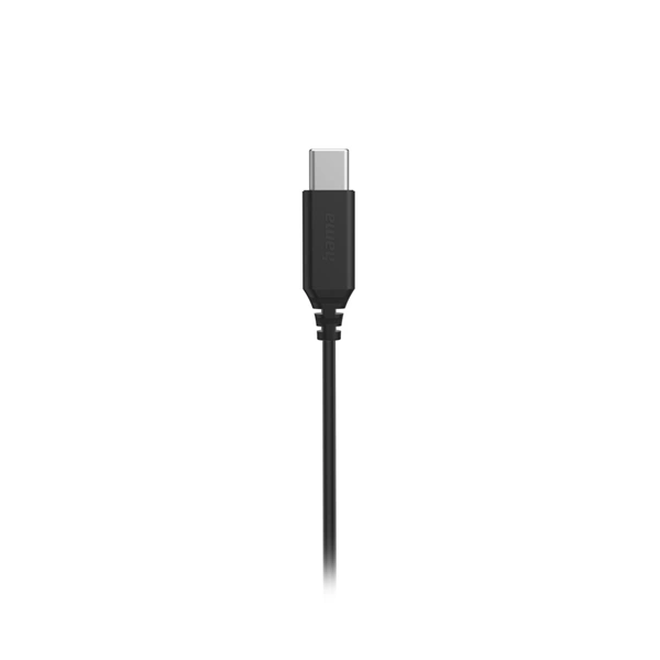 Hama USB-C sluchátka s mikrofonem Sea II, špunty, černá