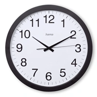 Hama Aruba, nástěnné hodiny, průměr 40 cm, tichý chod