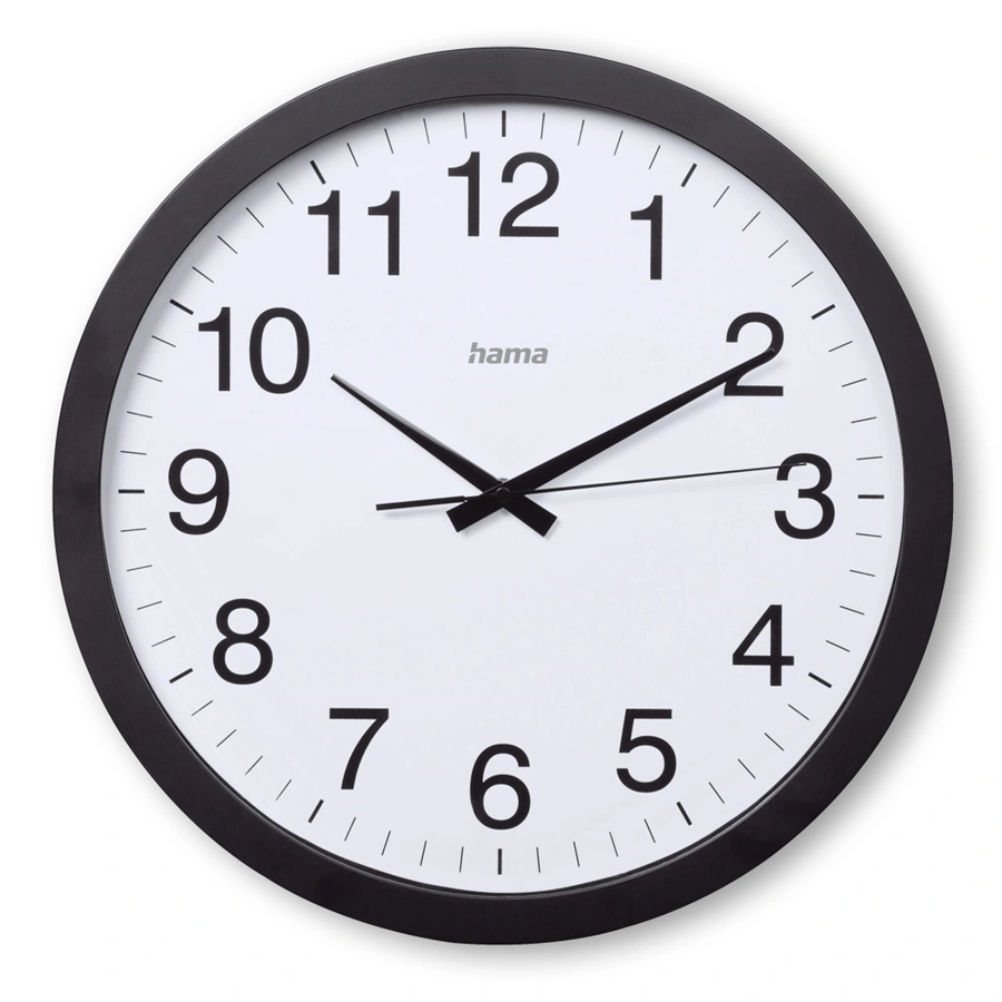Hama Aruba, nástěnné hodiny, průměr 40 cm, tichý chod