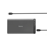 Hama powerbanka, USB-C, 26800 mAh, Power Delivery (PD), 5-20 V/60 W, i pro notebooky (rozbalená)