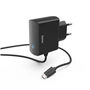 Charger with Micro-USB Connection, 6 W, 1.0 m, black