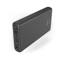 Hama ALU15HD, powerbanka, 15000 mAh, 3 výstupy: 1x USB-C, 2x USB-A, hliníkové provedení (rozbalená)