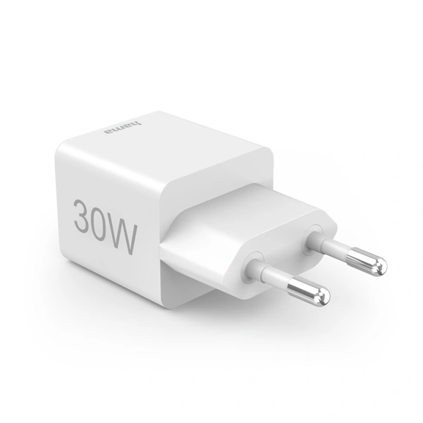 Hama rychlá USB nabíječka USB-C + USB-A, PD/QC, 30 W (rozbalený)