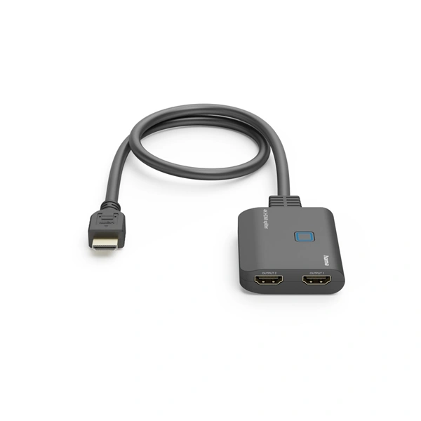 Hama HDMI 4K rozbočovač, 1 vstup, 2 výstupy