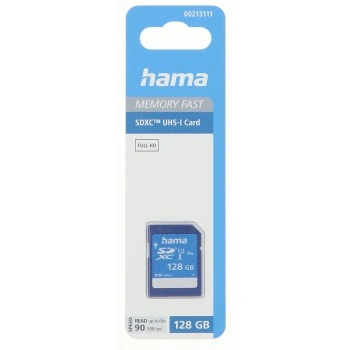 Hama SDXC 128 GB Class 10, UHS-I 90 MB/s, V10