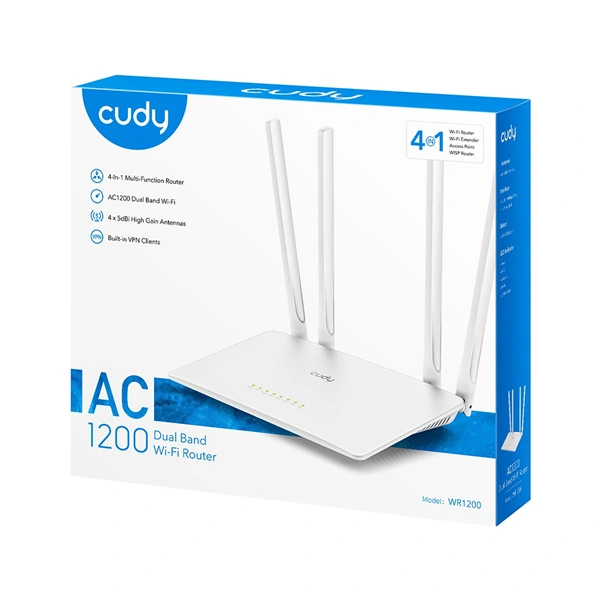 Cudy AC1200 Wi-Fi router (WR1200)