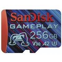 SanDisk GamePlay microSDXC UHS-I Card, 256 GB Gaming microSDXC, 190 MB/s (čtení), 130 MB/s (zápis)