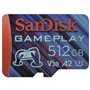 SanDisk GamePlay microSDXC UHS-I Card, 512 GB Gaming microSDXC, 190 MB/s (čtení), 130 MB/s (zápis)