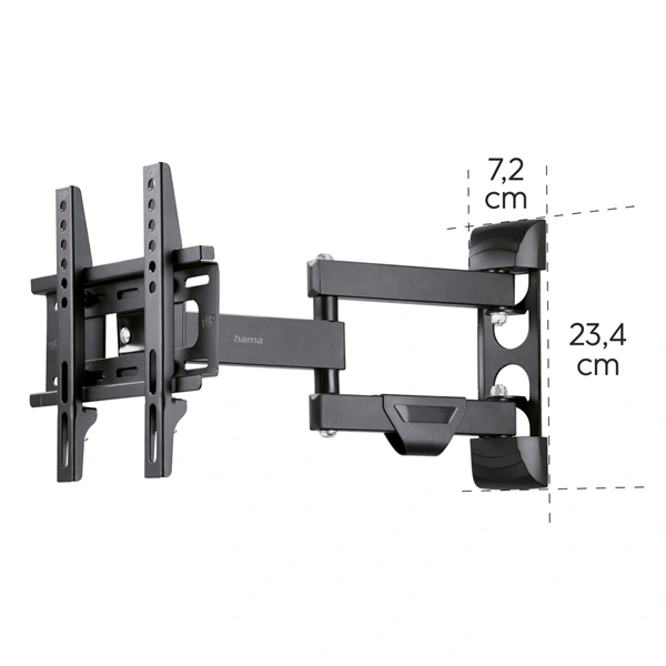 Hama nástěnný držák TV, pohyblivý, 50x50 až 200x200