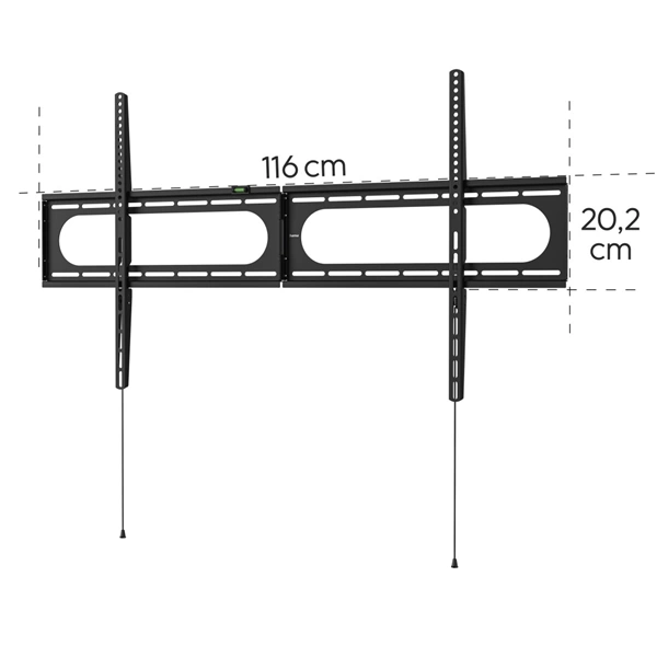 Hama nástěnný držák TV až 120", 1100x600, fixní, 100 kg