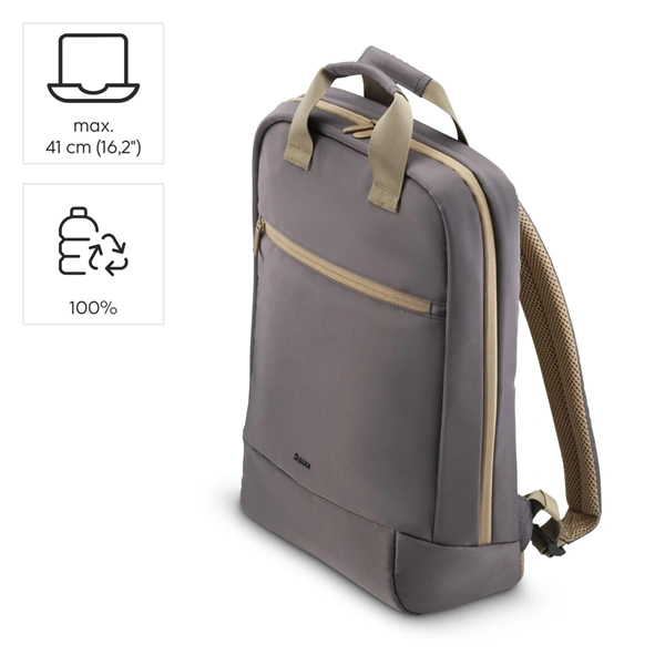 Hama Ultra Lightweight, batoh na notebook, do 41 cm (16,2"), recyklovaný polyester, antracitový