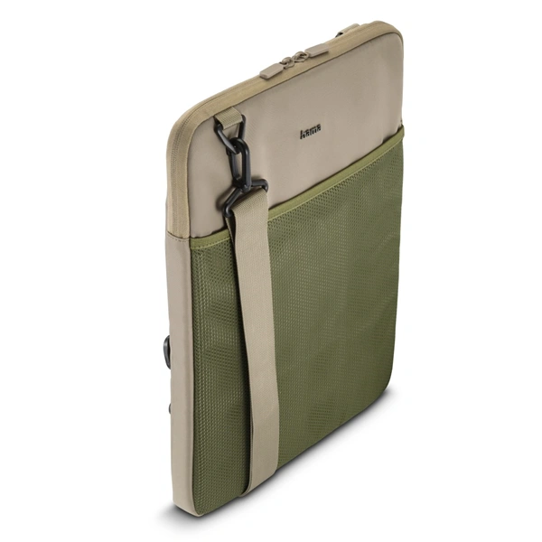 Hama To Go, obal na notebook, pro uhlopříčku 40-41 cm (15,6-16,2"), popruh na rameno, béžový/zelený