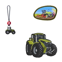 Doplňková sada obrázků MAGIC MAGS Green Tractor Jimmy k aktovkám GRADE, SPACE, CLOUD, 2v1 a KID