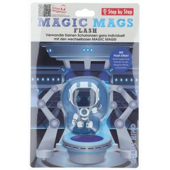 Blikající obrázek Magic Mags Flash Robot Nino, Step by Step GRADE, SPACE, CLOUD, 2IN1 a KID