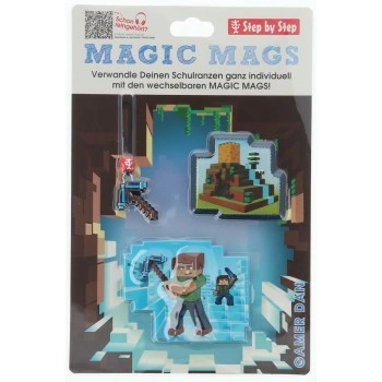 Doplňková sada obrázků MAGIC MAGS Gamer Dan k aktovkám GRADE, SPACE, CLOUD, 2IN1 a KID