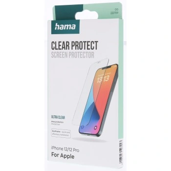 Hama Clear Protect, ochranné sklo na displej pro Apple iPhone 12/12 Pro