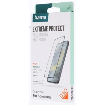 Hama Extreme Protect, ochranné sklo na displej pro Samsung Galaxy S24, licence D3O