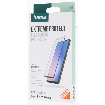 Hama Extreme Protect, ochranné sklo na displej pro Samsung Galaxy A54 5G, licence D3O