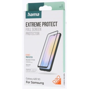 Hama Extreme Protect, ochranné sklo na displej pro Samsung Galaxy A25 5G, licence D3O