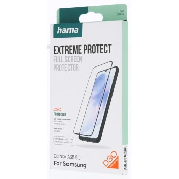 Hama Extreme Protect, ochranné sklo na displej pro Samsung Galaxy A35 5G, licence D3O
