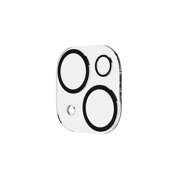 Hama Cam Protect, ochranné sklo fotoaparátu pro Apple iPhone 15/15 Plus, průhledné