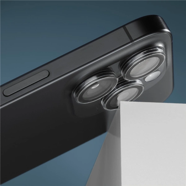 Hama Cam Protect, ochrana fotoaparátu pro Apple iPhone 15 Pro/15 Pro Max, 3 individuální skla 
