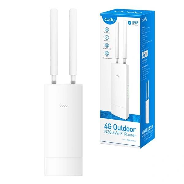 Cudy N300 venkovní Wi-Fi 4G/LTE router (LT400 Outdoor_EU)