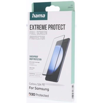 Hama Extreme Protect, ochranné sklo na displej pro Samsung Galaxy S24 FE, licence D3O