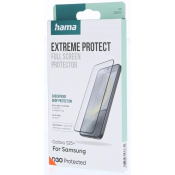 Hama Extreme Protect, ochranné sklo na displej pro Samsung Galaxy S25+, licence D3O