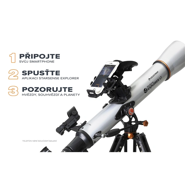 Celestron StarSense Explorer LT 70/700mm AZ teleskop čočkový (22450) (zánovní)