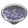 PopSockets PopTop Gen.2, Tidepool Galaxy Purple, fialové třpytky v tekutině, výměnný vršek