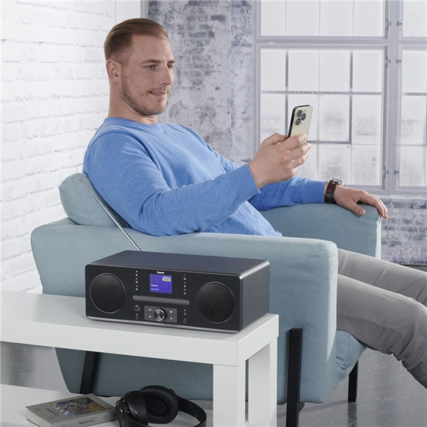 Hama digitální rádio DR1560CBT DAB/DAB+/FM/CD/Bluetooth/Rx