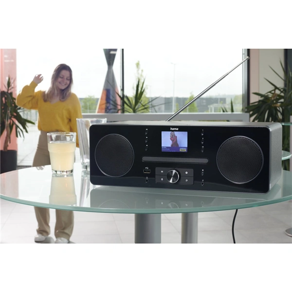 Hama digitální rádio DR1560CBT DAB/DAB+/FM/CD/Bluetooth/Rx