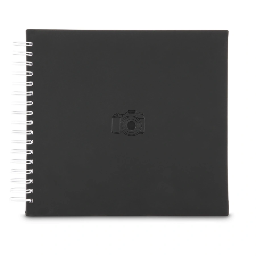 Hama album klasické spirálové SINGS 28x24 cm, 50 stran, černé