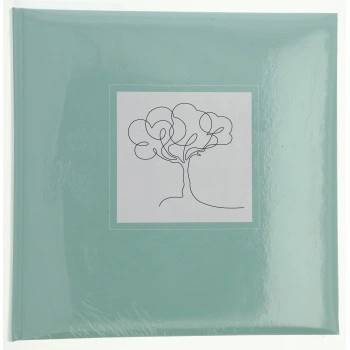 Hama album klasické COLORFUL LINEART 30x30 cm, 80 stran, zelená